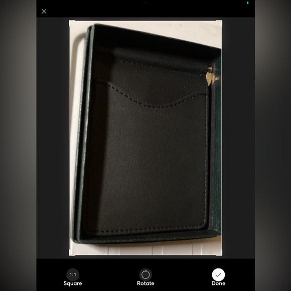 sold separately 2 NIB BLACK MONEY CLIP Front Pocket Bifold Wallet @$18 a piece - Picture 1 of 6